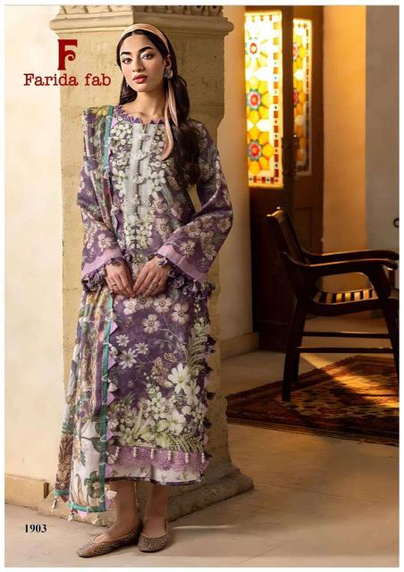 Farida fab firdaus queen vol 19 wholesale dress materials in sowcarpet